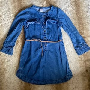 Carter’s Girls 3T Long Sleeve Denim Dress
